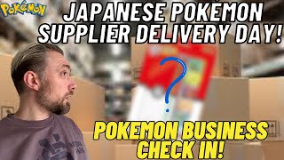Japanese Pokémon SUPPLIER DELIVERY DAY! (Business Check In)