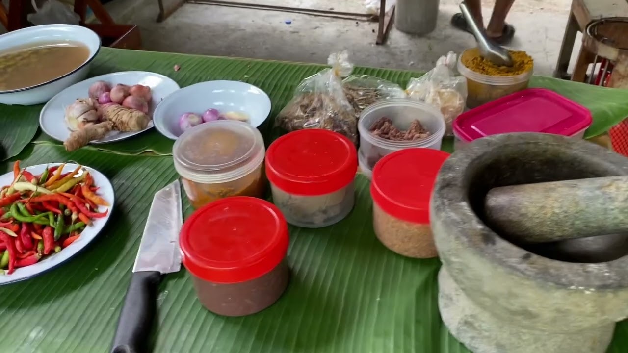 Learning southern Thai local ways of life through cooking 🥘 in Phatthalung province 