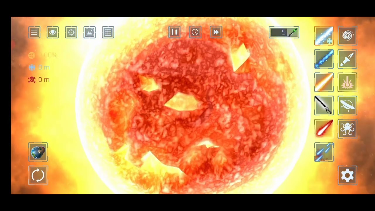Exploding the sun to see what happens. Solar smash - YouTube