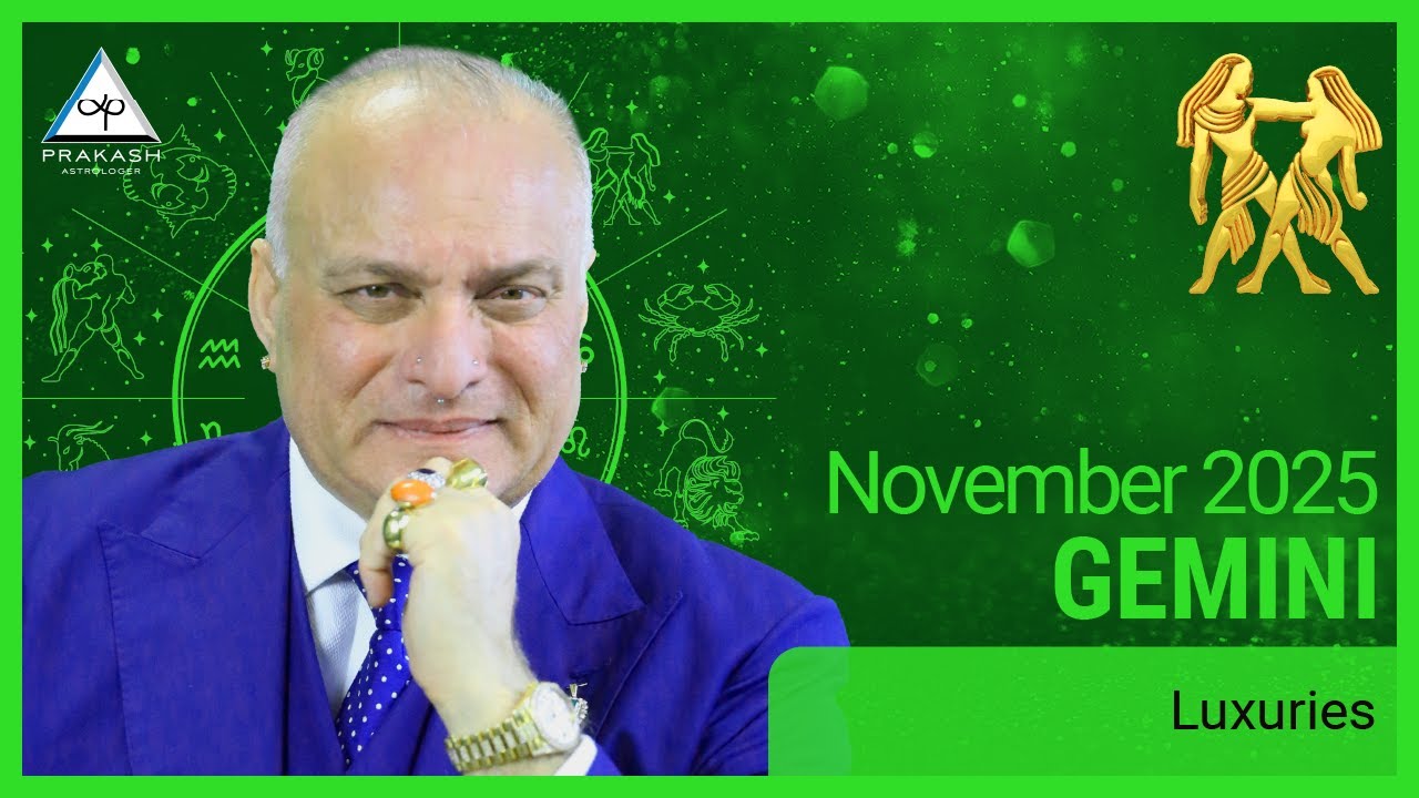 Gemini Monthly Horoscope Preview for November 2025 | What to expect this month?