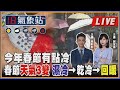 【TVBS18氣象站】今年春節有點冷春節天氣3變 濕冷→乾冷→回暖｜主播吳軒彤 謝宜倫 說氣象LIVE