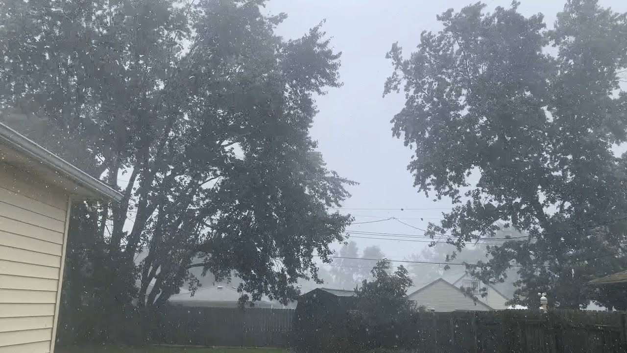 Storm Video Taken From Home, Not By Me | Heavy Rain | Gusty Winds ...