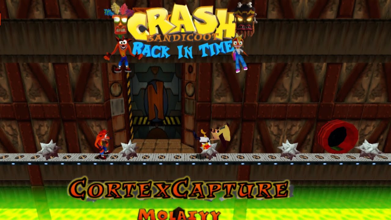 Фан-игра по мотивам Crash Bandicoot - Back In Time: Пользовательский уровень: Захват Кортекса от ...