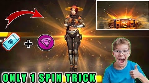 How To Get Arcane Seeker Bundle Only 1 Spin Trick From New Diamond Royale In Free Fire ||
