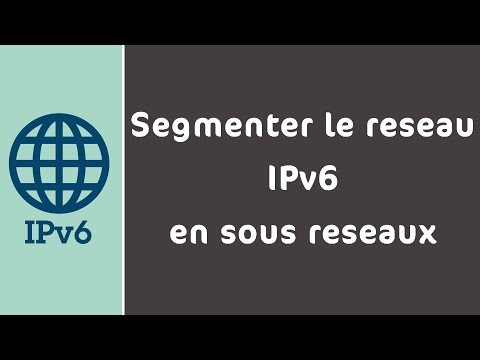 6-Segmenter le réseau IPv6 en sous réseaux #Darija