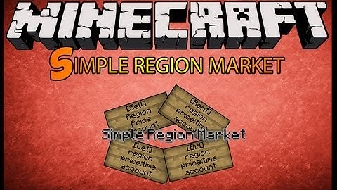 Minecraft: How to install and use Simple Region Market (1.5.2)