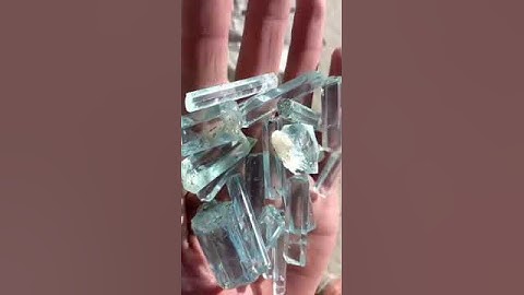 Aquamarine #trending #youtube #gemstone #mining #gems #subscribe #video