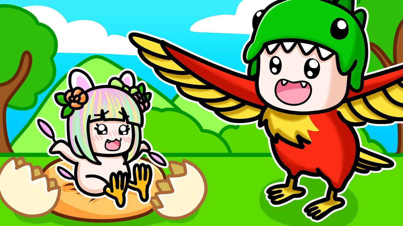 아기새를 입양했어요!! 깃털 가족 2화! [로블록스] 도리수니