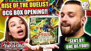 Yu-Gi-Oh! RISE OF THE DUELIST OCG BOX OPENING!! NEW ULTIMATE RARES?! - Sent by a Subscriber!!