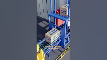 Check out this continuous vertical conveyor! #materialhandling #verticalconveyor #cargolift