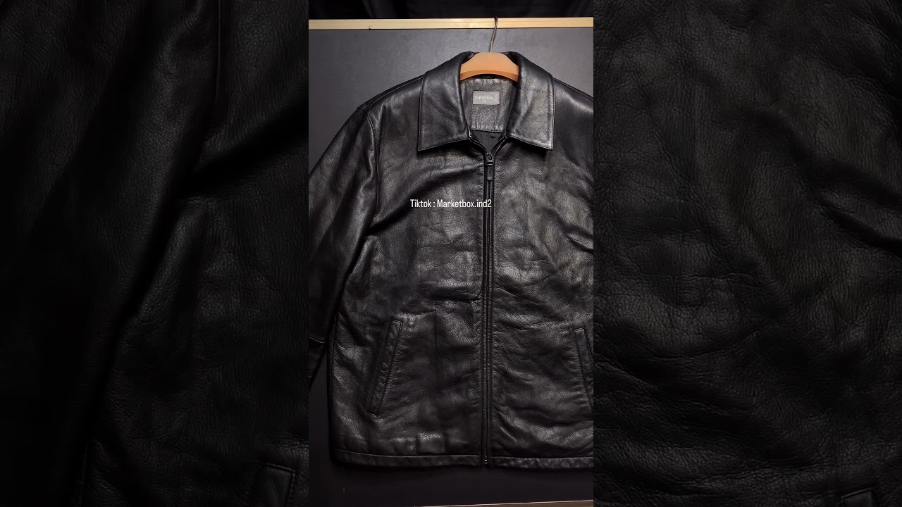 TIPICOSI CASUAL TYPE DETROIT LEATHER JACKET FASHION 