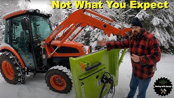 Swinging the Lane Shark LS-4 Brush Cutter into Position (LITERALLY)