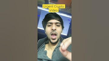 Urgent Crypto Video #cryptocurrency #cryptonews #crypto
