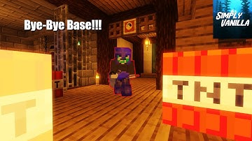 I GRIEFED A HUGE SPAWN BASE!! - Simply Vanilla Anarchy (no hack anarchy)