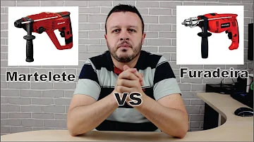 Qual melhor furadeira ou martelete?