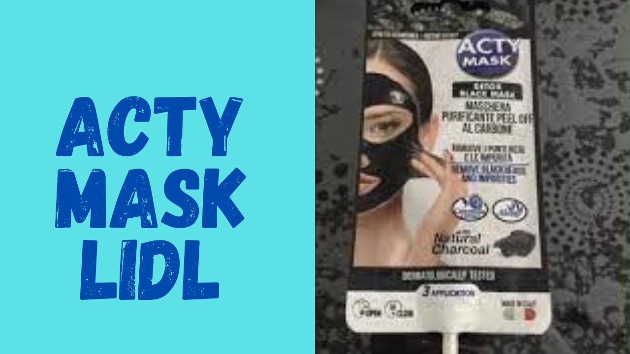 ACTY MASK LIDL (black mask) YouTube