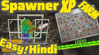 HOW TO MAKE XP FARM IN MINECRAFT POCKET EDITION || SUBSCRIBE LIKE COMMENT...
