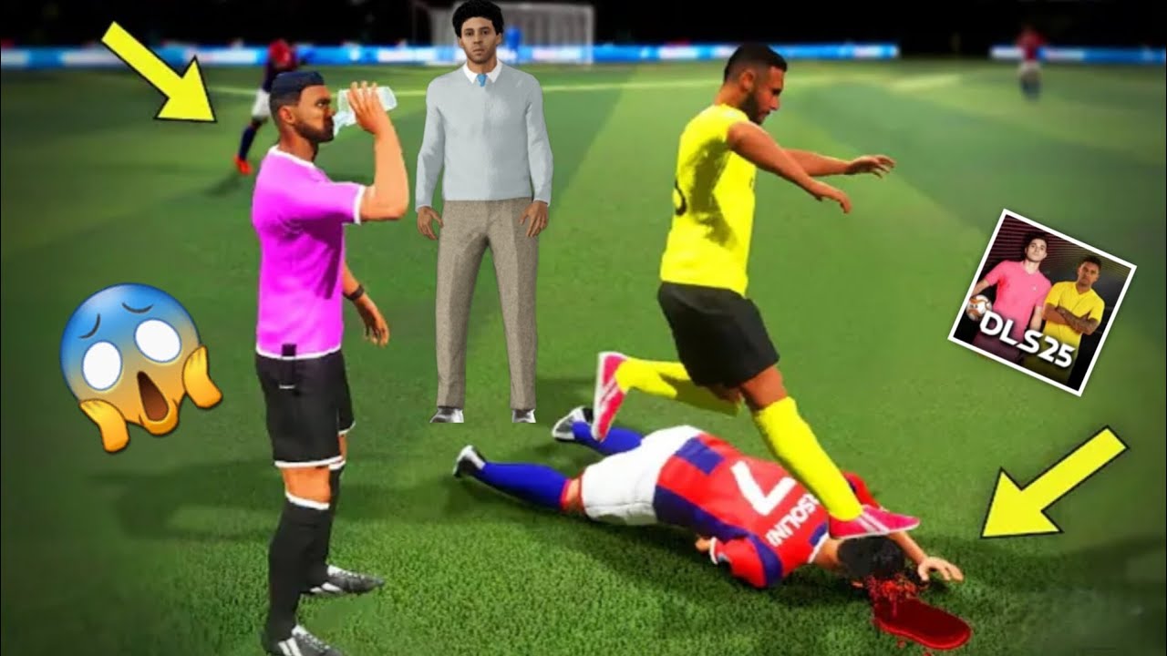 DLS 25 FAILS 😱 & FUNNY MOMENT | Dream League Soccer 2025