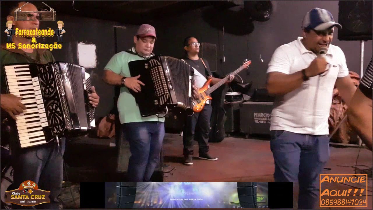 Joãozinho de Irauçuba com o melhor do forro pe de serra gravado  ao vivo no Clube Santa Cruz