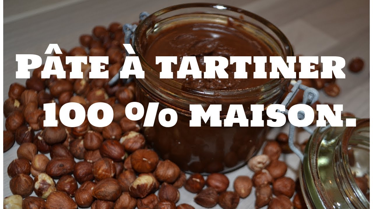 PÂTE A TARTINER 100% MAISON