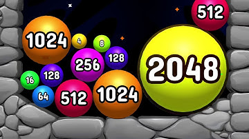 2048 Puzzle 3D - Merge Balls Game (MAX LEVEL)