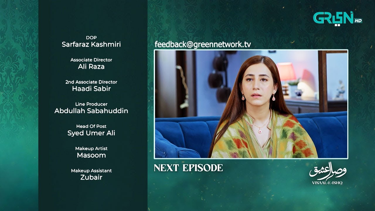 Visaal E Ishq Episode 40 ( Teaser ) 1st December 2025 | Green TV Entertainment