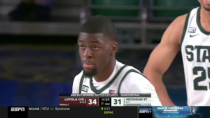 Malik Hall vs LOY ILL 24 PTS             11.24.21