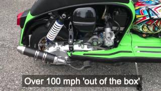 47bhp 100mph+ Casa Performance SSR250 Lambretta Road Test