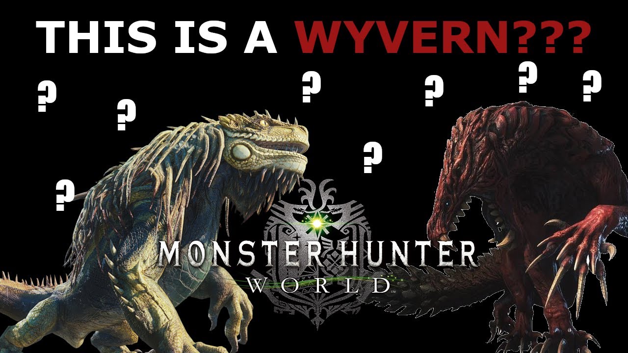 piscine wyvern  2022  Why Is Everything a Wyvern? - A Monster Hunter World soft Rant