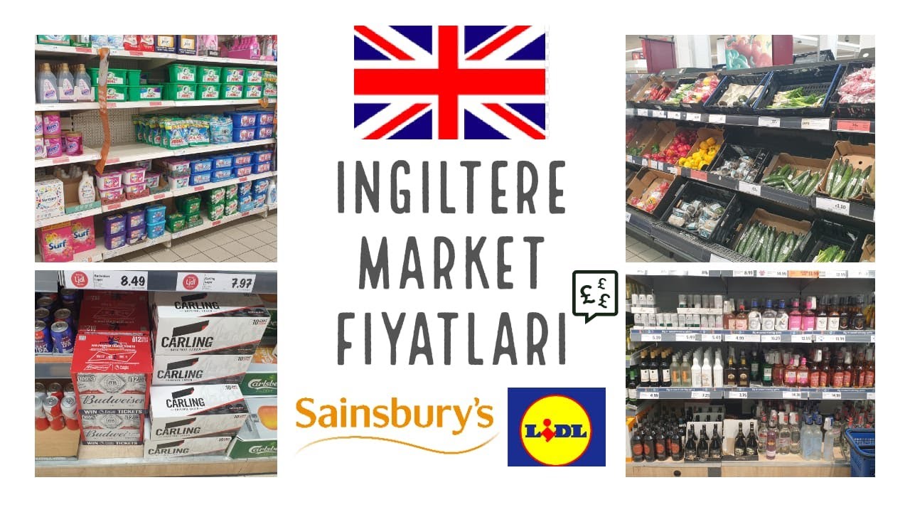 Ingiltere Supermarket Fiyatları 2022 | UK SUPERMARKET PRICES 2022