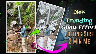 Cinematic ❄️ Snow Fall Effect | Best Editing Tricks 2025 ❄️ Snow Fall Editing Tutorial screenshot 4