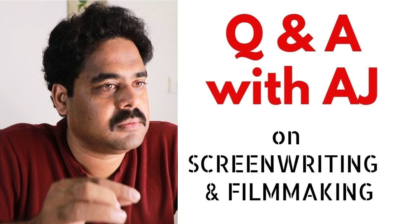 Q & A with Ajay Vegesna about Screenwriting & Filmmaking | Bommalaata