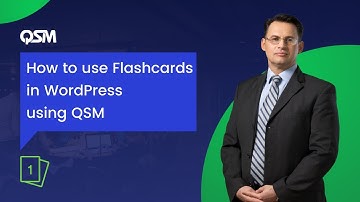 How to use Flashcards in WordPress using QSM