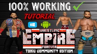 Wrestling Empire Forever Mod Proper Installation || Tutorial Video #trending #viral #tutorial screenshot 2