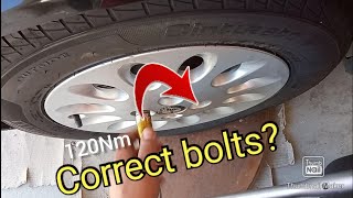 Wheel bolts, what to have in mind on alloy or steel stamped rims? Be very careful!