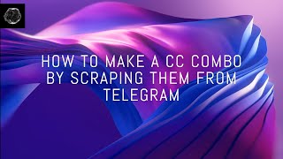 HOW TO MAKE CC COMBOLIST! (FREE 2024)