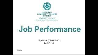 Job Performance Net Worth