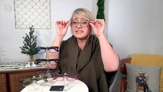 Hummingbird Basel Set of 5 Blue Light Reading Glasses on QVC screenshot 3