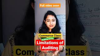 Limitations of Auditing | Full Video On YouTube Channnel #auditing #audit #financialmanagement