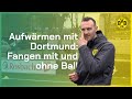 Fangen als Aufwärmübung (mit und ohne Ball) | Fussballtraining | BVB Evonik Fussballakademie