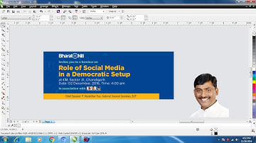 COREL DRAW (DESIGN A FACEBOOK BANNER)