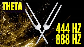 Frequency of Wealth 888 Hz Tuning Fork 💰 Eliminate All Blockages 444 Hz ✨ Infinite Abundance (Theta)