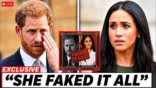 Harry BREAKS DOWN After William Finally PROVES Meghan Faked Everythingt