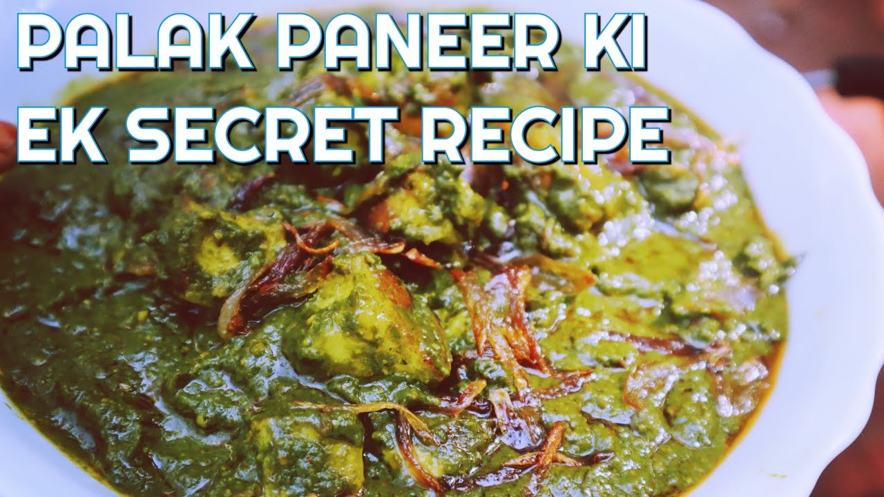 PALK PANEER KI EK SECRET RECIPE | Zaika Secret Recipes Ka - Cook With Nilofar Sarwar