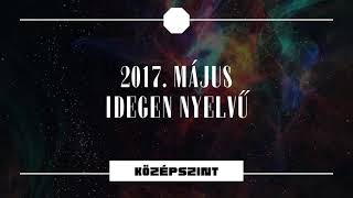 Informatika érettségi idegen nyelvű középszint 2017 május táblázatkezelés