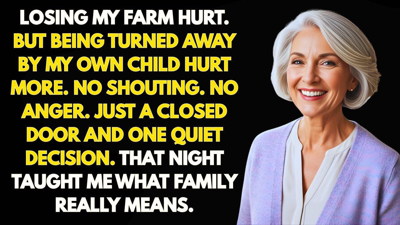 “My farm burned down  My family closed the door  I made one quiet call ”