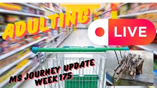 Adulting | Chores, Packaging Spice Orders & Mini Grocery Haul | Week 175  MS Journey Update | Live
