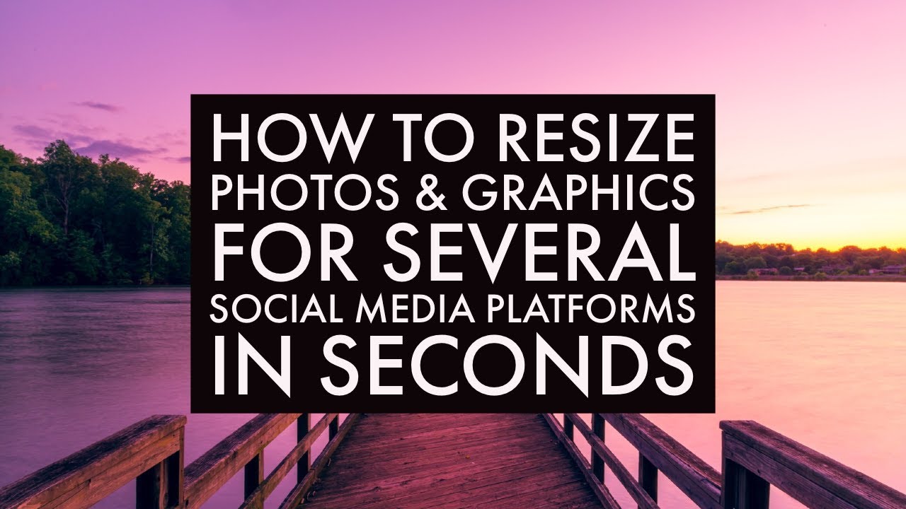 How To Re Size Social Media Photos Or Graphics In Seconds With Adobe Spark Post App YouTube