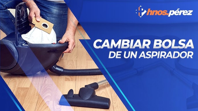 Cómo cambiar la bolsa de un aspirador Bosch? ❓❓ 