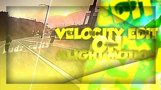 Velocity Edit on Android// KINEMASTER *SIMPLE*